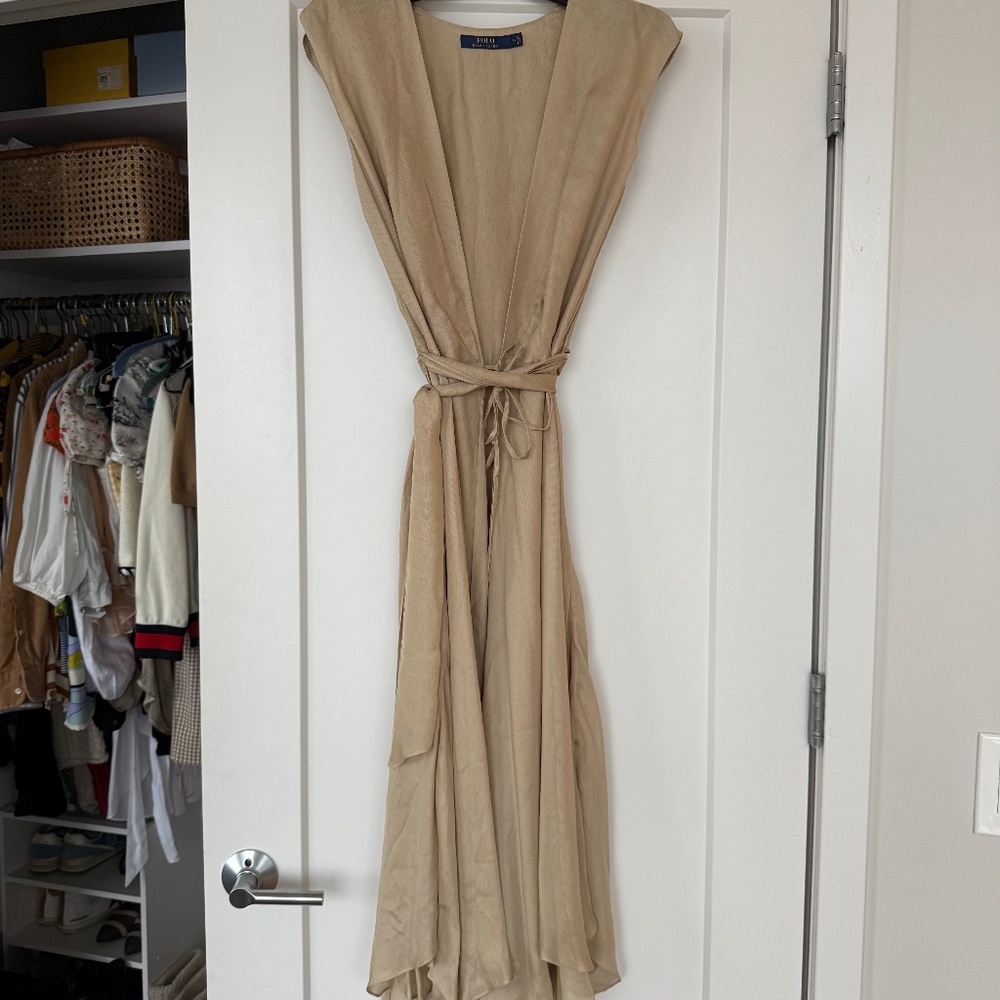 Polo Ralph Lauren Sheer Wrap dress